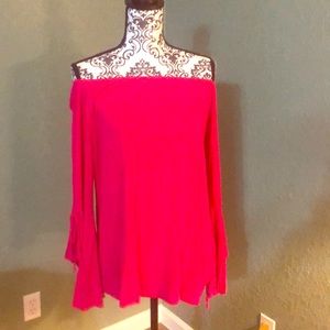 “2 B together”  bell sleeve shirt